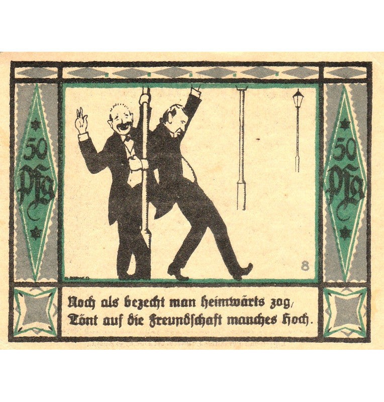 Alemania Set 8 Notgelds 1921