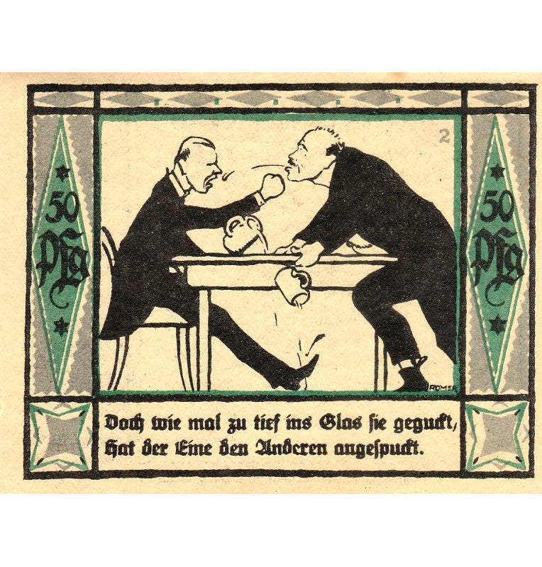 Alemania Set 8 Notgelds 1921