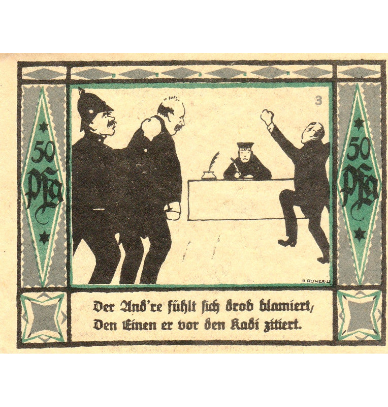 Alemania Set 8 Notgelds 1921