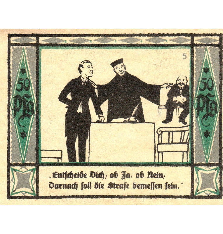 Alemania Set 8 Notgelds 1921