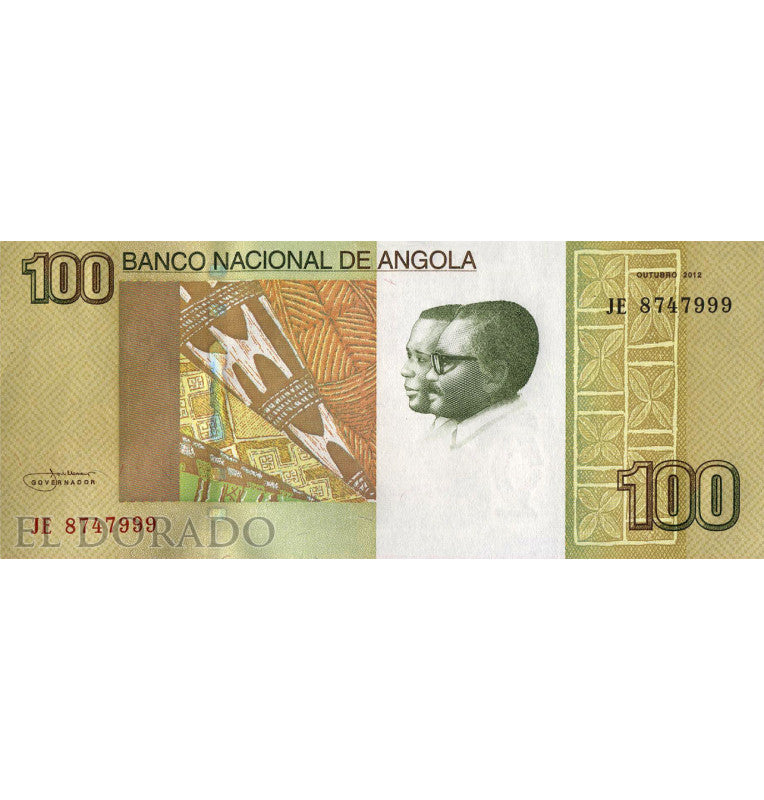Angola 100 Kwanzas 2012 Pick 153