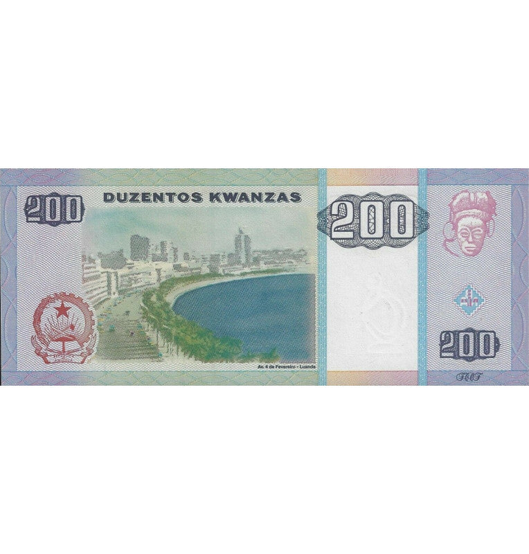Angola 200 Kwanzas 2003 Pick 148a