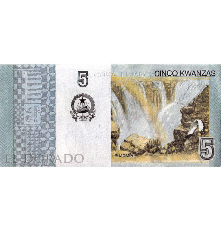 Angola 5 Kwanzas 2012 Pick 151A