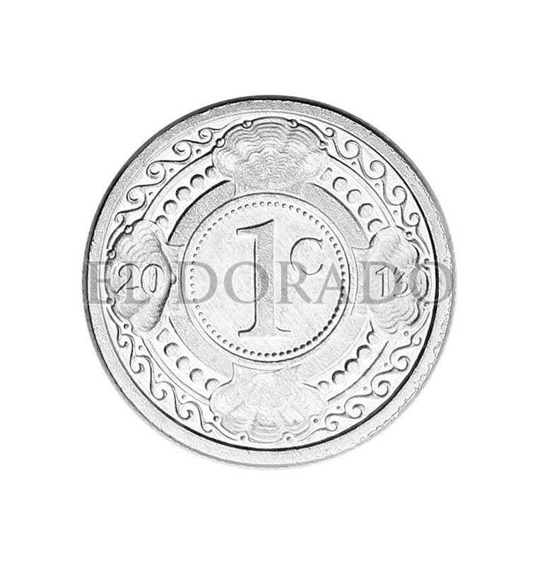 Netherlands Antilles 1 Cent 1989-2013 KM 32