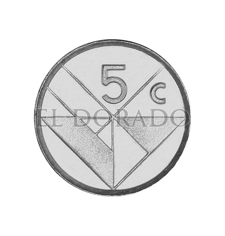 Aruba 5 Cents 2001 KM 1