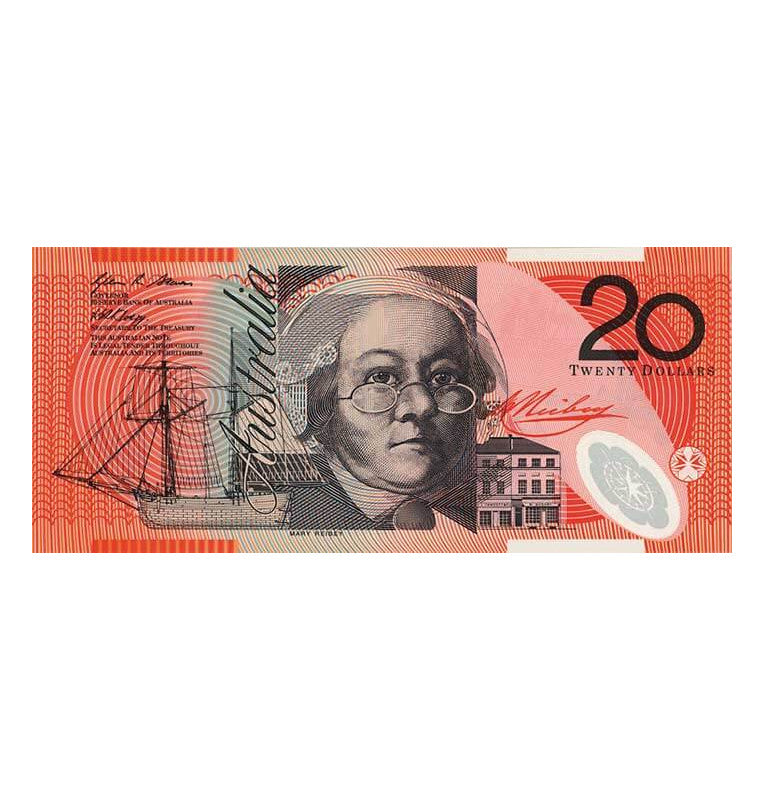 Australia 20 Dollars 2008 Pick 59 Polymer