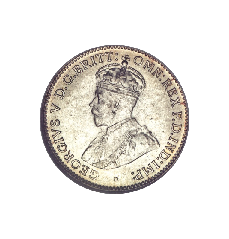 Australia 3 Peniques - Jorge V KM 24. NO UNC