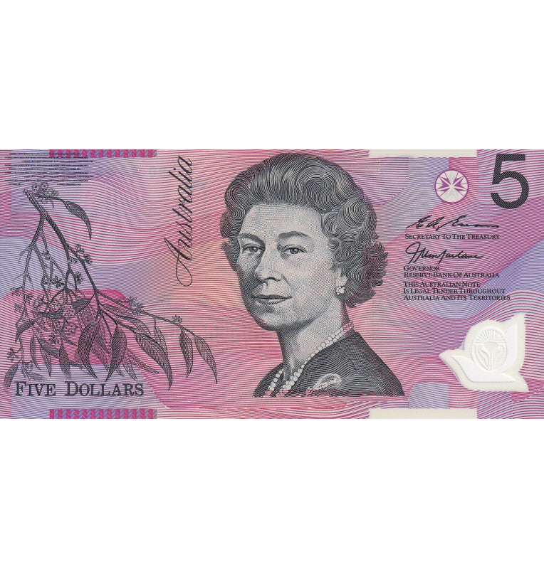 Australia 5 Dollars 2008 Pick 57f Polymer