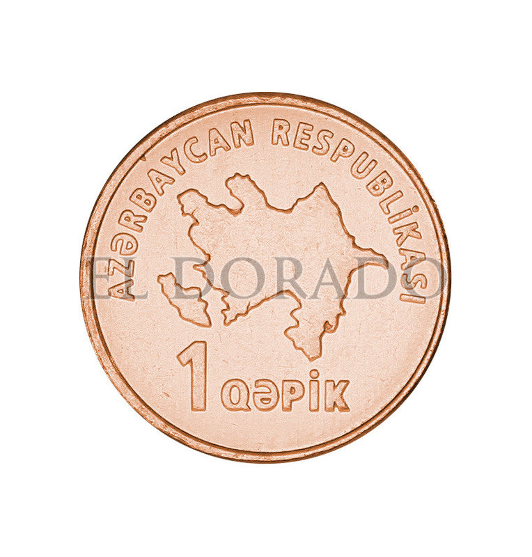 Azerbaijan 1 Qapik 2006 ND KM 39