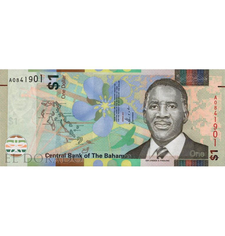 Bahamas 1 Dollar 2017 Pick 77