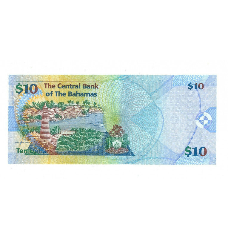 Bahamas 10 Dollars 2009 Pick 73A