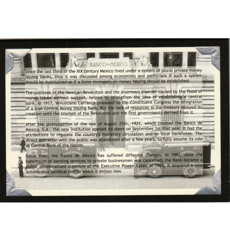 Bank of Mexico Mini Set 2003