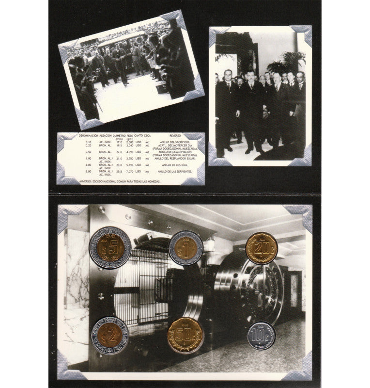 Bank of Mexico Mini Set 2003