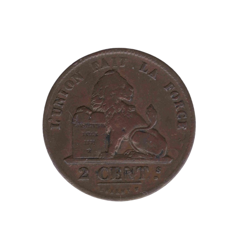 Belgica 2 Centimos 1836 KM 4.2. NO UNC