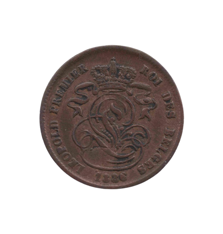 Belgica 2 Centimos 1836 KM 4.2. NO UNC