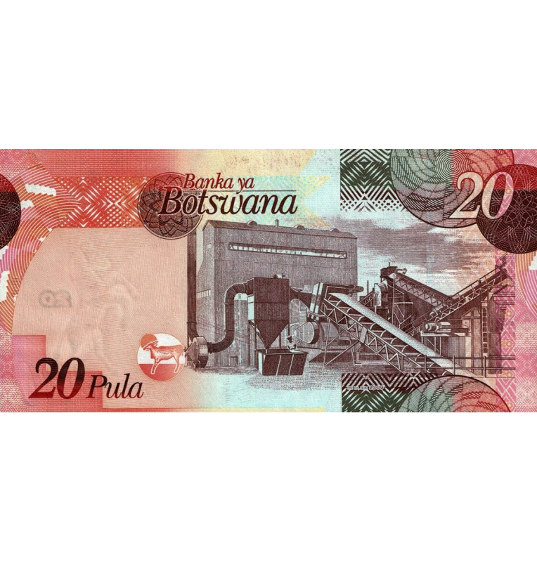 Botswana 20 Pula 2009 Pick 31a