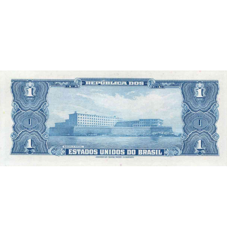 Brazil 1 Cruzeiro 1954-1958 Pick 150c