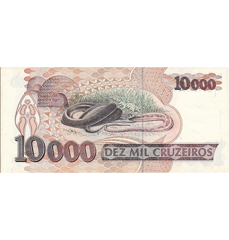 Brazil 10000 Cruzeiros 1993 ND Pick 233c