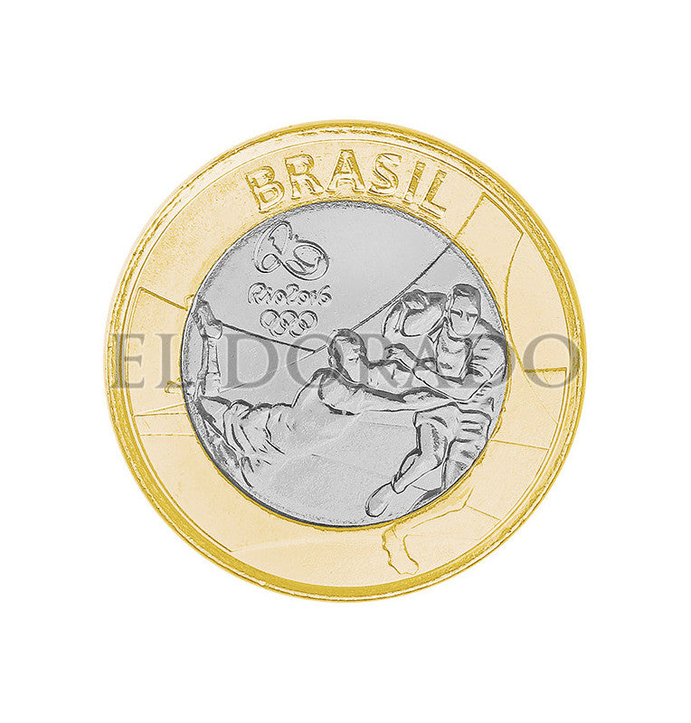Brazil 16 x 1 Real Olympic Games Rio Year 2014-2016 KM 687-726