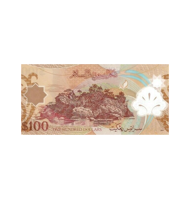 Brunei Darussalam 100 Ringgit 2013 Commemorative Pick 29c (Polymer)