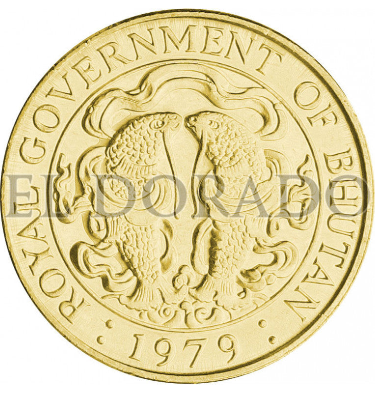 Bután 25 Chetrums 1979 KM 47a