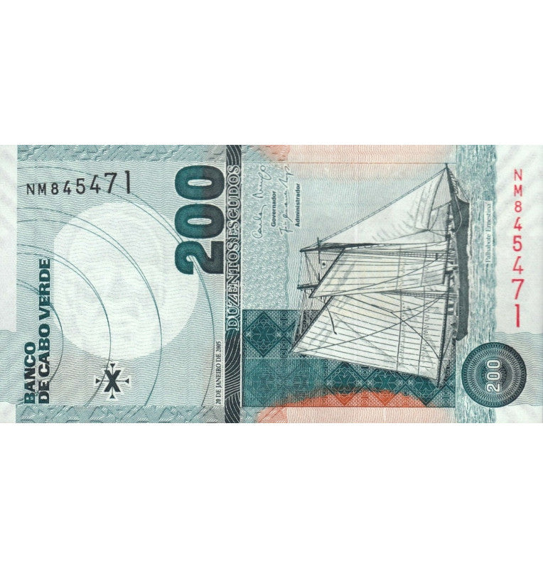 Cabo Verde 200 Escudos 2005 Pick 68a