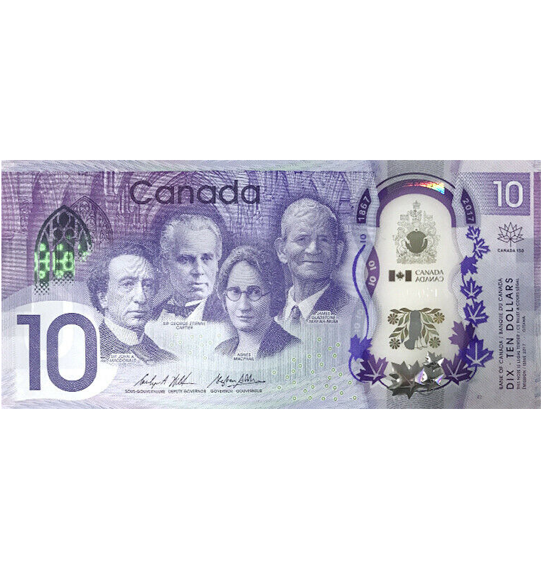 Canada 10 Dollars 2017 Pick 112 Commemorative Polymer