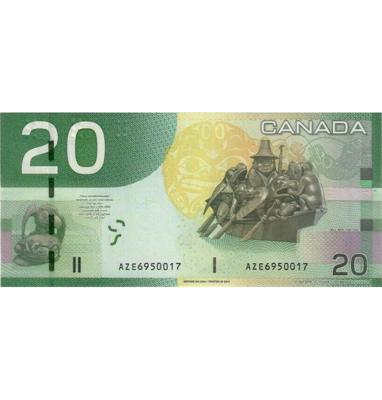 Canada 20 Dollars 2009 Pick 103f