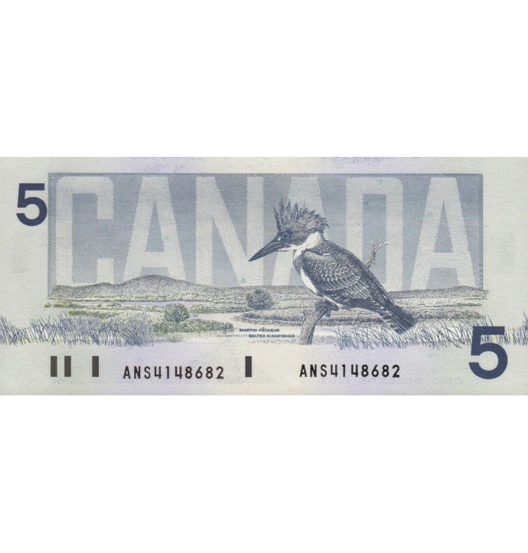 Canada 5 Dollars 1986 Pick 95e