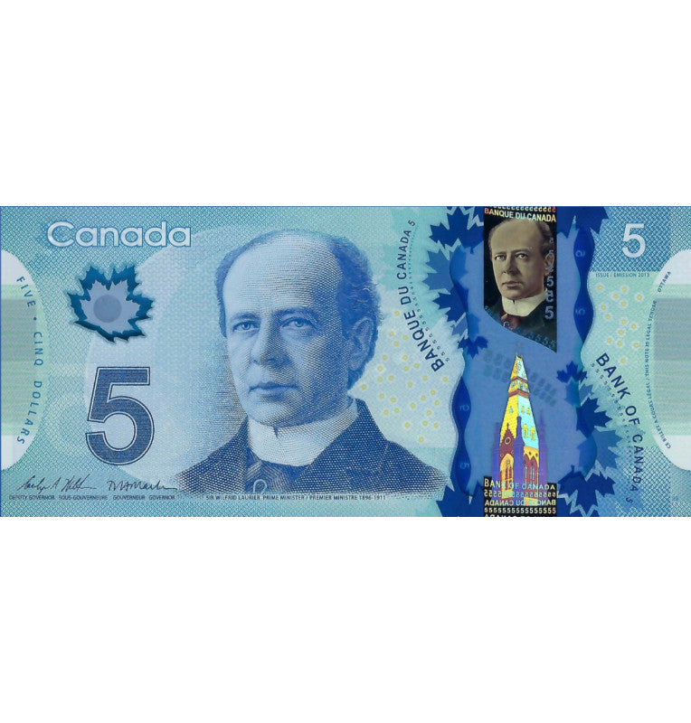 Canada 5 Dollars 2013 Pick 106b (Polymer)