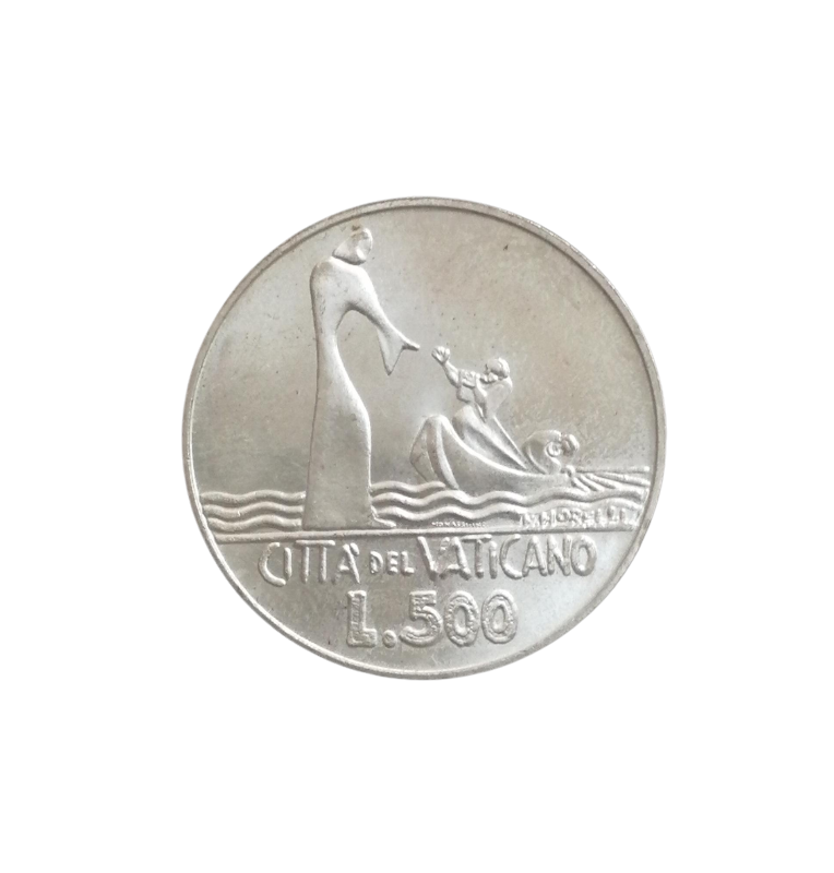 Ciudad del Vaticano 500 Liras 1978 KM 139 NO UNC