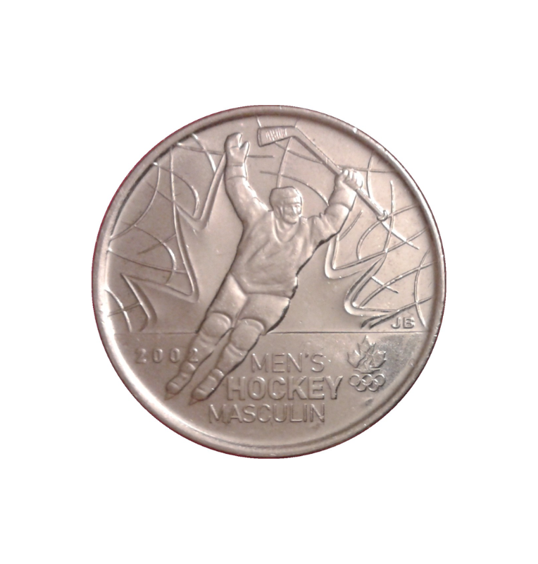 Canada 25 Cents - Elizabeth II Men's Ice Hockey