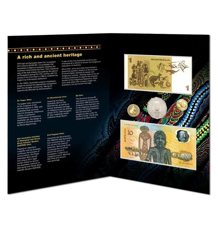 Colección Australia Indígena – Monedas y Billetes