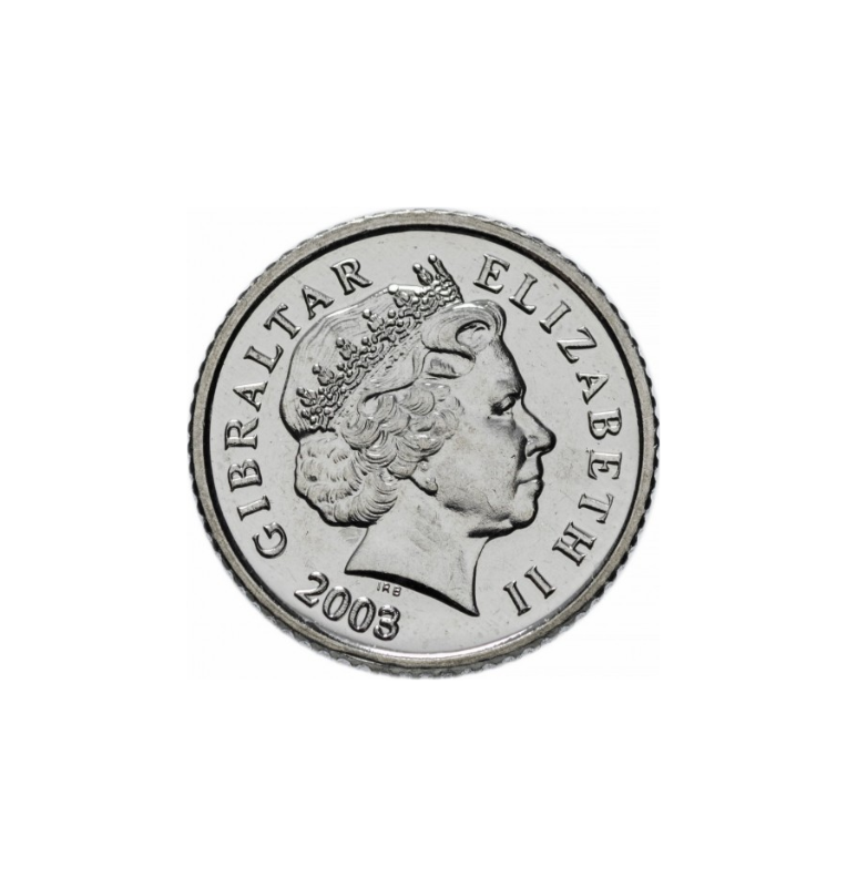 Gibraltar 5 Peniques 2000