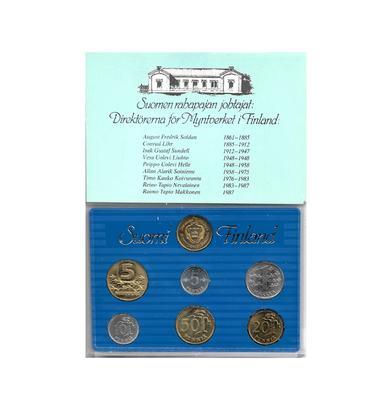 Finlandia mint set 1988