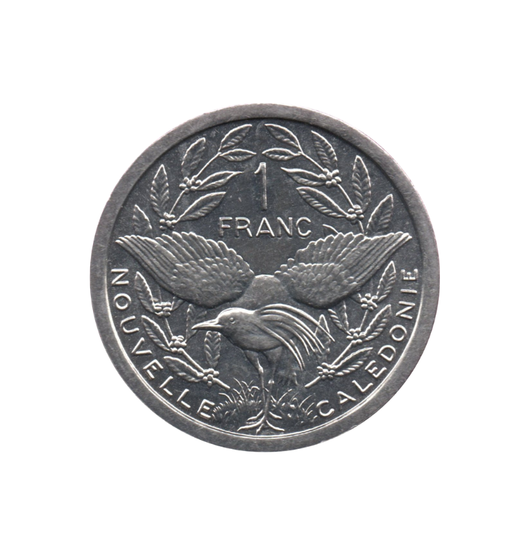 Nueva Caledonia 1 Franco 1972-2005 KM 10