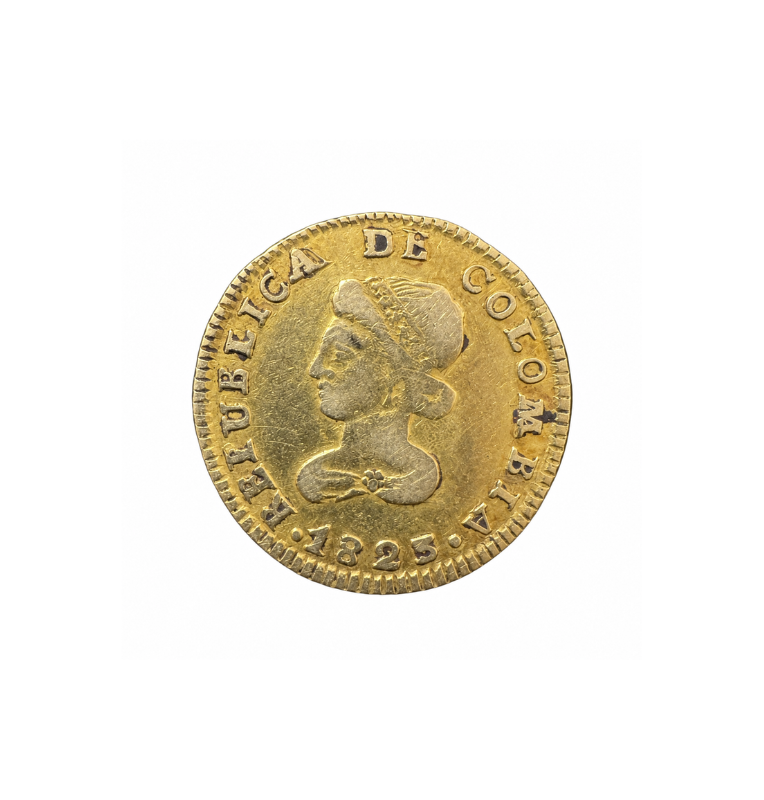 Colombia Escudos 1923 NO UNC