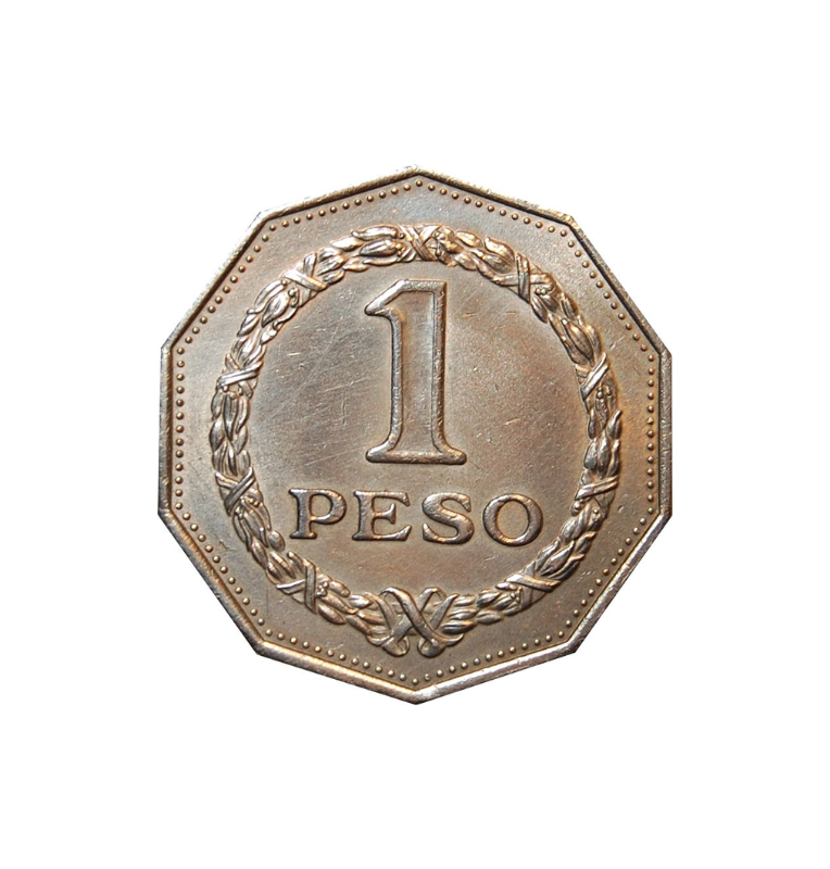 Colombia 1 Peso 1967 NO UNC