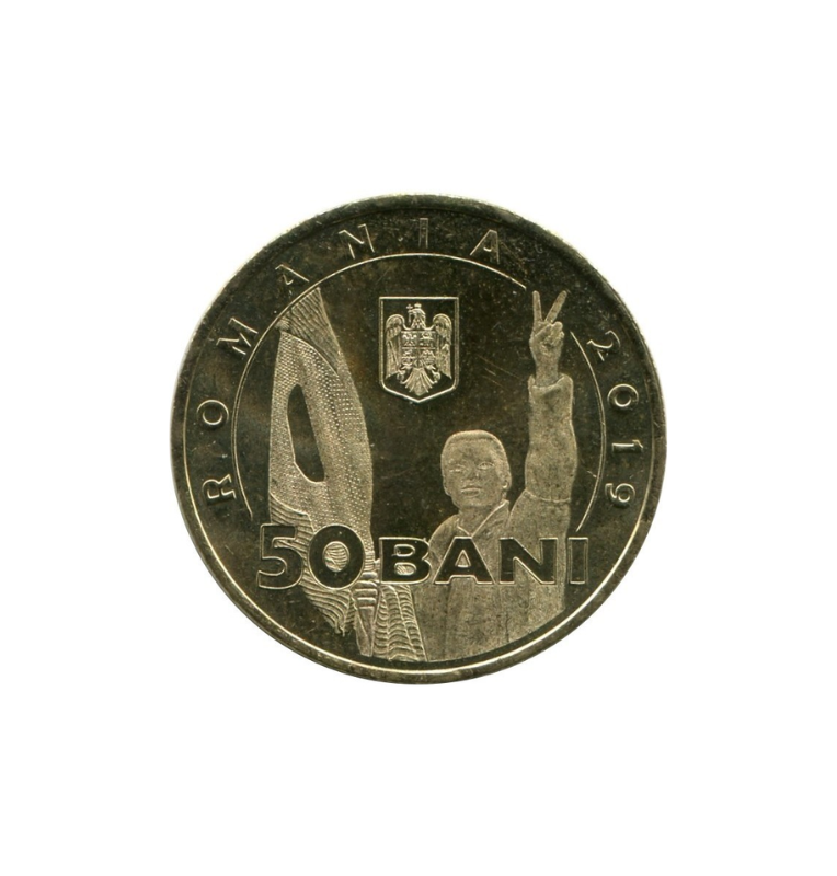 Rumanía 50 bani, 2019 30 Aniversario - Revolución rumana de Diciembre de 1989 NO UNC