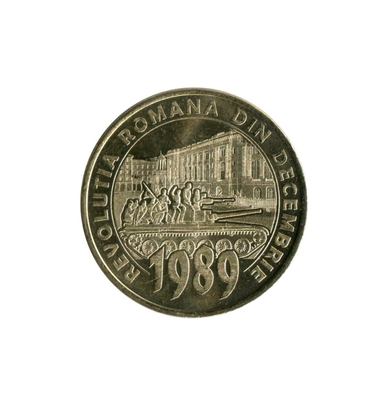 Rumanía 50 bani, 2019 30 Aniversario - Revolución rumana de Diciembre de 1989 NO UNC