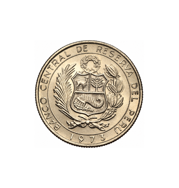 Perú 10 Soles Oro 1973