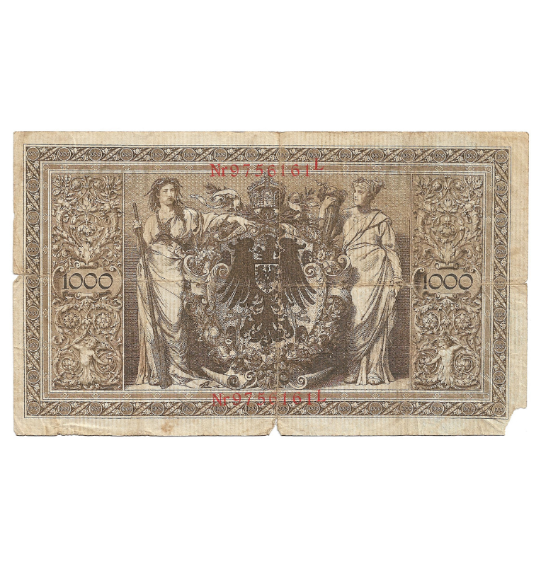 Alemania 1.000 Marcos 1910 NO UNC