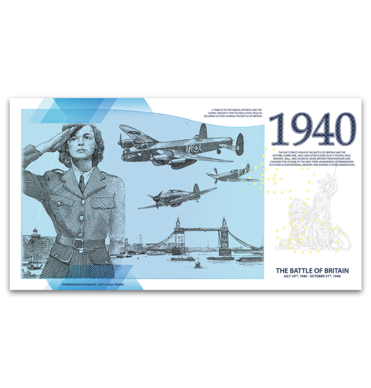 Souvenir conmemorativo Batalla de Inglaterra - Colección de aviones icónicos