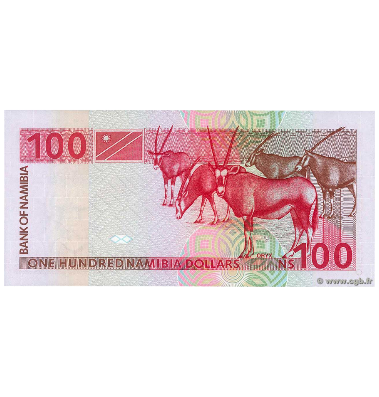 Namibia 100 Dólares 1993 ND Pick 3