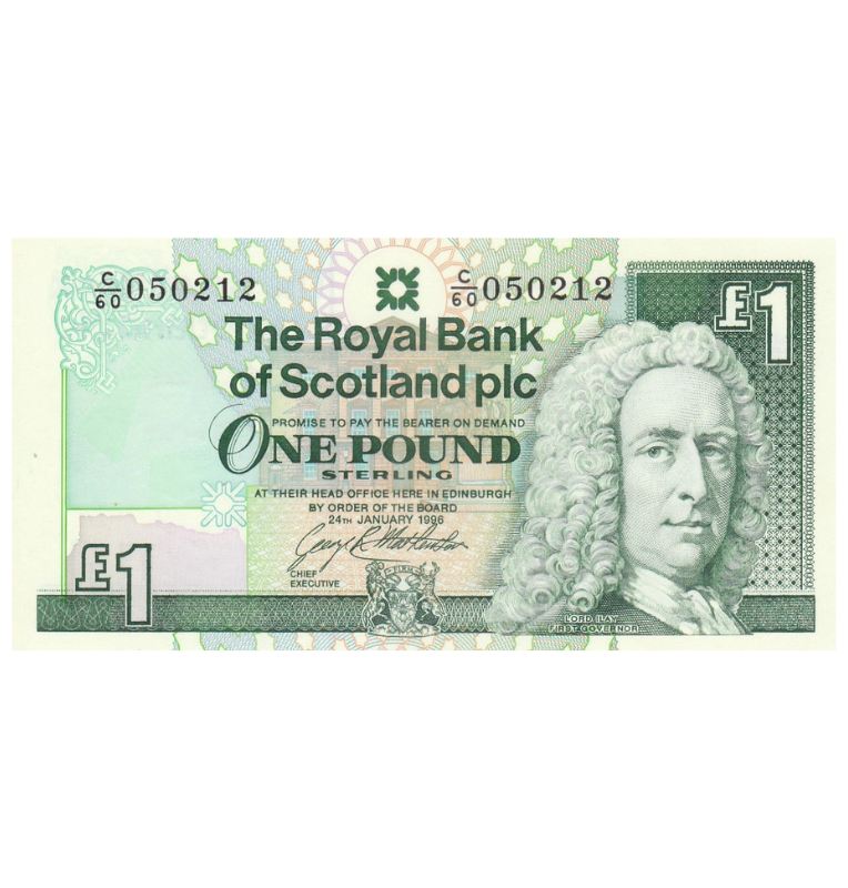 Escocia 10 Libra 1996 Pick 351c