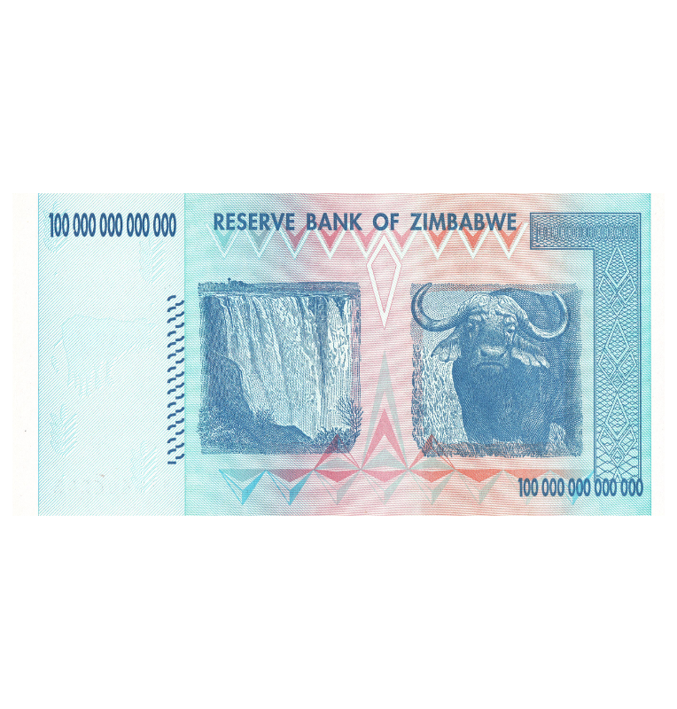 Zimbabue 100.000.000.000.000 Dolares 2008 P91