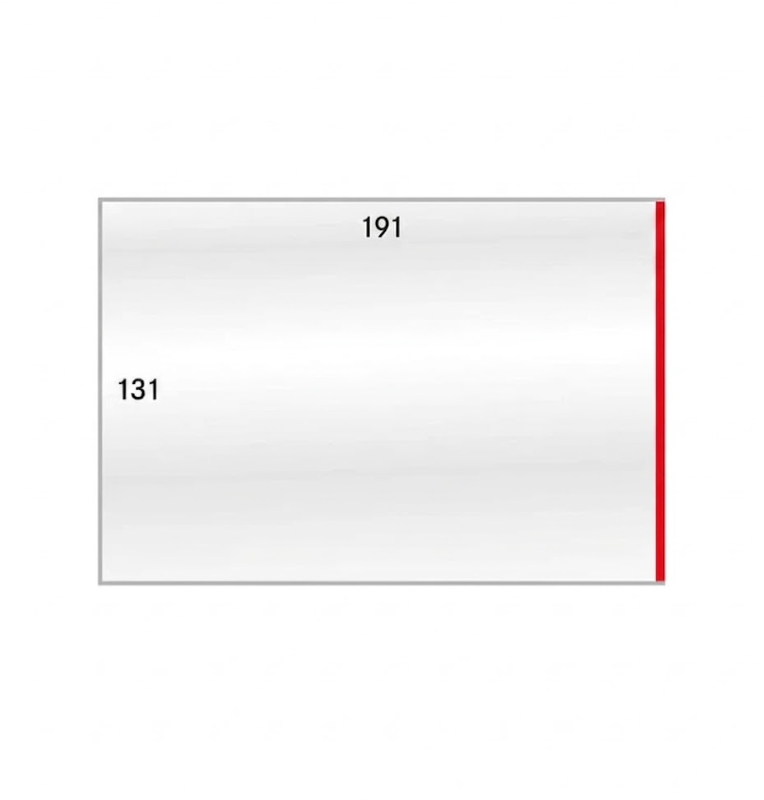 Funda Individual rigida libre de acidos 191 mm x 131 mm