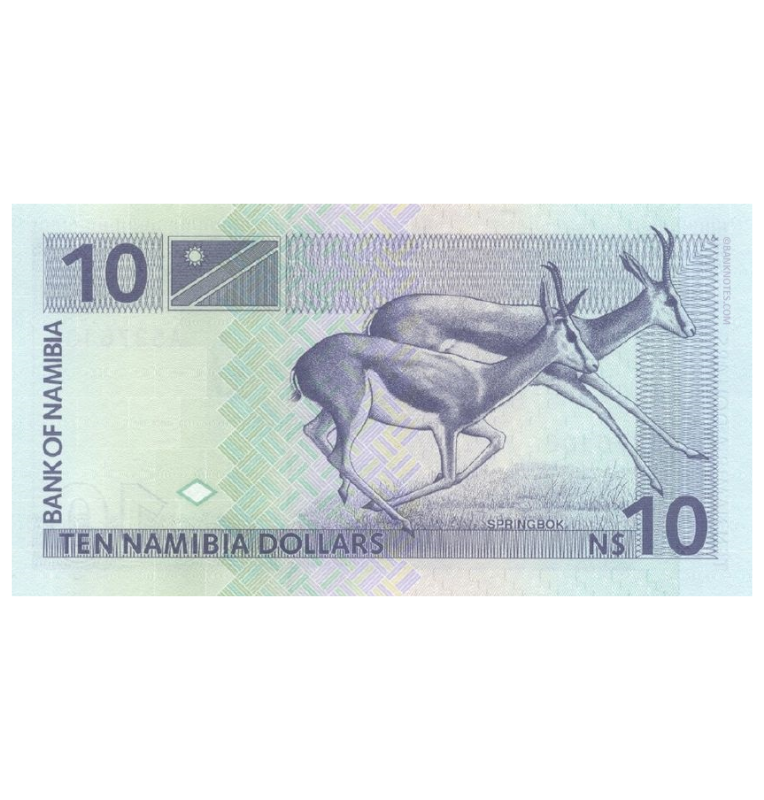Namibia 10 Dólares 1993 ND Pick 1