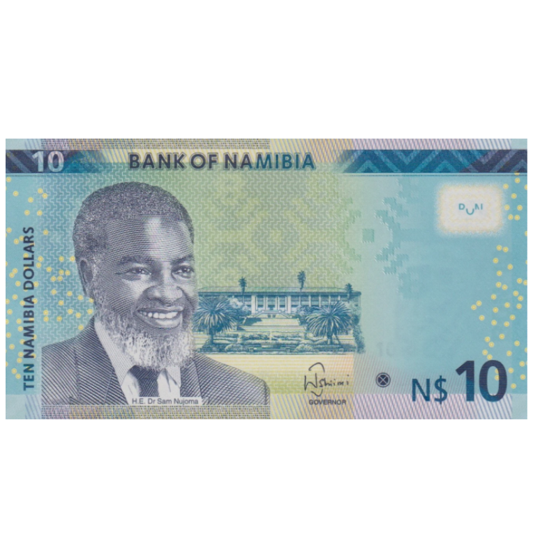 Namibia 10 Dólares 2015 Pick 16