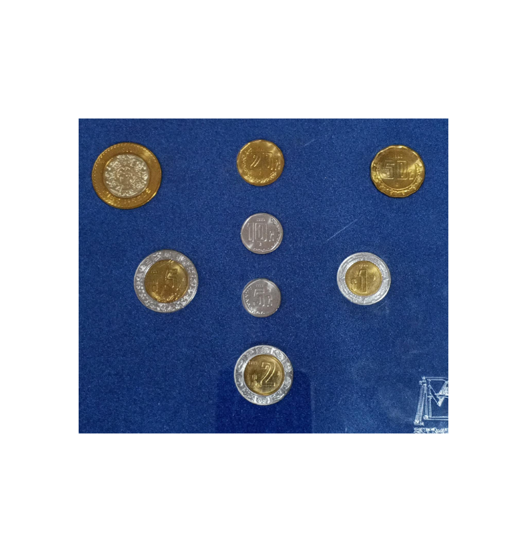 Mexico monedas conmemorativas 1999